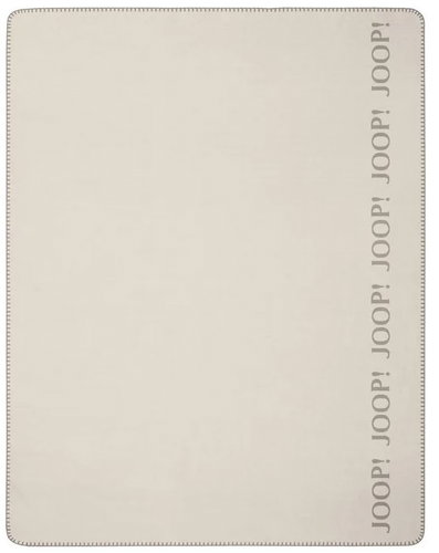 JOOP! Cornflower REPEAT blanket 150×200cm, natural stone - Blanket - Main image