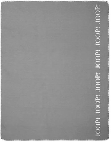 JOOP! Cornflower REPEAT blanket 150×200cm, graphite natural - Blanket - Main image