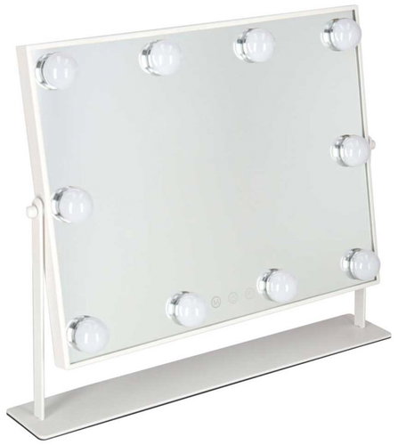 KIK KX2712 LED cosmetic mirror, 3 light colours - Makeup Mirror - Main image