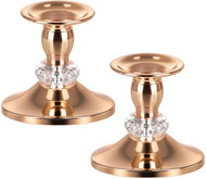 Glimz 28728 Stolní svícny 8 cm, sada 2 ks, zlaté - Candlestick