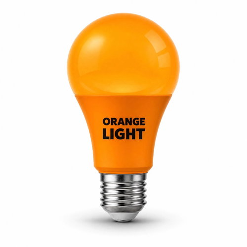 UVtech Biodynamic evening orange E27 7W flicker-free LED bulb - LED Bulb - Main image