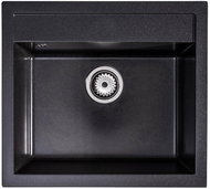 Granisil Eldos 560 Black metallic - Granite Sink
