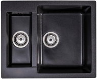 Granisil Fabero 605.2 Black metallic - Granite Sink