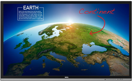 65 '' BenQ RP653 Main image 65 '' BenQ RP653 - Large-Format Display - Main image