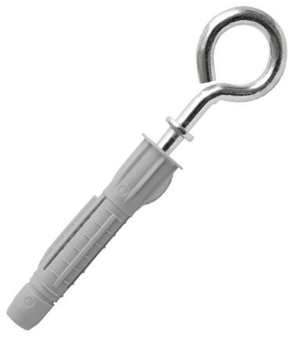 WT WINTECH Knotting dowel with hem and eye 8 × 51, 50 pcs - Anchors - Main image