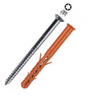 WT WINTECH MUNGO Construction dowel MBR-STr, 10 × 100, T40, A4, 50 pcs - Anchors