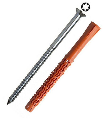 WT WINTECH MUNGO Construction dowel MQL-ST, 10 × 200, T40, ZB, 50 pcs - Anchors - Main image