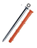 WT WINTECH MUNGO Construction dowel with screw 10 × 160, 50 pcs - Anchors