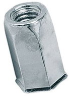 WT WINTECH Hexagon rivet nuts M5 with small countersunk head / pack 500 pcs - Screw nuts