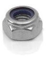 WT WINTECH Self locking nuts DIN 985 class 8 M14 ZB, pack of 10 pcs - Screw nuts