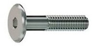 WT WINTECH Furniture screw. type BB 17 M6 × 80 ZB / pack of 100 pcs - Screws