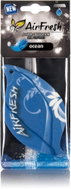 AirFresh SILVER - Ocean - Car Air Freshener
