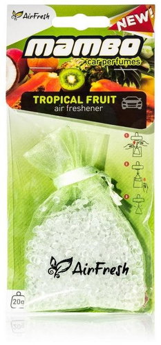 AirFresh MAMBO - Tropical Fruit - Car Air Freshener - Main image
