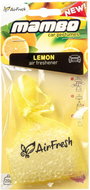 AirFresh MAMBO - Lemon - Car Air Freshener