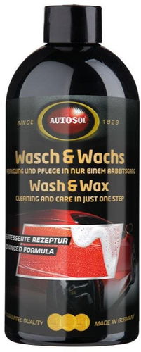 Autosol Wash and Wa × , šampón s voskem 500 ml - Autošampon - Hlavní obrázek