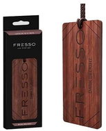 Wooden pendant with the scent of Fresso Dark Delight - Car Air Freshener
