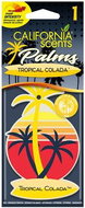 California Scents Palms Tropical Colada - Car Air Freshener
