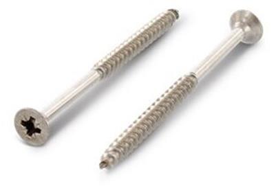 WT WINTECH Wood screws with countersunk head 3,5 × 45/30, PZ, A2 / pack 200 pcs - Self-Tapping Screws - Main image