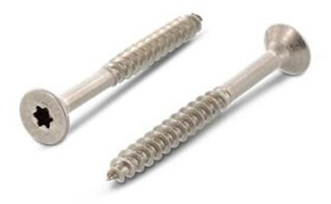 WT WINTECH Wood screws with countersunk head 5 × 45/30, TX, A4 / pack 200 pcs - Self-Tapping Screws - Main image