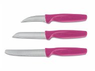 Wüsthof Set of Coloured Knives, 3 pcs, Pink - Knife Set