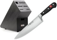 Wüsthof CLASSIC Kuchársky nôž 20 cm + Blok na nože tmavý - Sada nožov