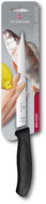 Victorinox Filleting Knife, Swiss Classic, 20cm, Plain, Black, Blister Pack - Kitchen Knife