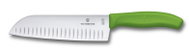Victorinox SANTOKU, 17cm, Green, Blister Pack - Kitchen Knife