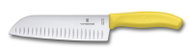 Victorinox SANTOKU, 17cm, Yellow, Blister Pack - Kitchen Knife
