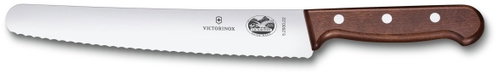 Victorinox Bread and Pastry Knife, Wood, 22cm, Serrated, Modified Maple, Gift Box - Kitchen Knife - Main image