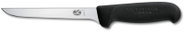 Victorinox Boning Knife, Fibrox, 15cm, Extra Narrow, Plain Edge, Black - Kitchen Knife