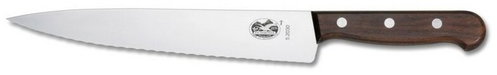 Victorinox Chef's Knife, Wood, 22cm, Serrated, Modified Maple - Kitchen Knife - Main image