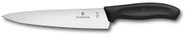 Victorinox Cook's Knife, Swiss Classic, 22cm, Smooth, Black, Blister - Kitchen Knife