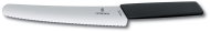 Victorinox Swiss Modern Bread and Pastry Knife, 22 cm, Serrated, Black, Blister - Kitchen Knife