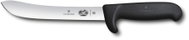 Victorinox Butcher's Knife, Fibrox, 18cm, Safety Tip, Smooth, Black - Kitchen Knife