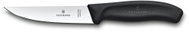 Victorinox Swiss Classic Carving Knife, 12cm, Plain Edge, Black, Blister Pack - Kitchen Knife