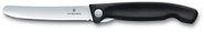 Victorinox Swiss Classic Foldable Paring Knife, Black, Straight Edge - Kitchen Knife