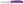 Serrated, pointed tip, purple