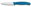 8cm, Plain Edge, Pointed Tip, Blue