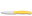 8 cm, Plain Edge, Pointed Tip, Yellow