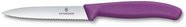 Victorinox Swiss Classic Paring Knife, 8cm, Serrated Edge, Pointed Tip, Purple - Kitchen Knife