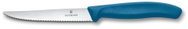 Victorinox Swiss Classic Steak and Pizza Knife, 11cm, Serrated, Blue - Kitchen Knife