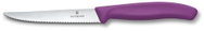 Victorinox Swiss Classic Steak and Pizza Knife, 11cm, Serrated, Purple - Kitchen Knife