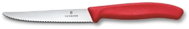 Victorinox Steak and Pizza Knife, Swiss Classic, 11cm, Serrated, Red - Kitchen Knife
