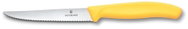 Victorinox Swiss Classic Steak and Pizza Knife, 11cm, Serrated, Yellow - Kitchen Knife