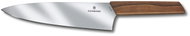 Victorinox Cook's Knife, Swiss Modern, 20cm, Plain Edge, Walnut, Gift Box - Kitchen Knife