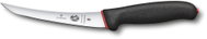 Victorinox Boning Knife, Dual Grip, 15 cm, Plain Edge, Narrow, Flexible, Black/Red - Kitchen Knife