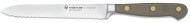 WÜSTHOF CLASSIC COLOUR Nůž na uzeniny s vlnkovaným ostřím, Velvet Oyster, 14 cm - Kuchyňský nůž
