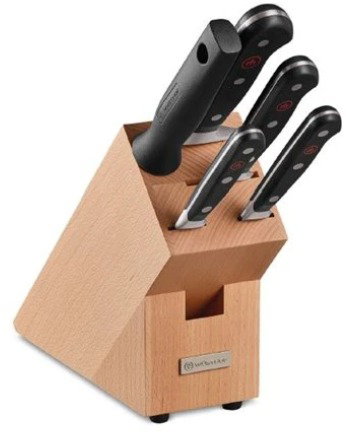 Wüsthof Blok se 4 noži a ocílkou - Knife Set - Main image