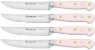 WÜSTHOF CLASSIC COLOUR Sada 4 nožů na steaky, Pink Himalayan Salt, 12 cm - Sada nožů