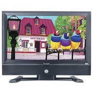 32" (81cm) LCD TV ViewSonic N3260w - 16:9 černá, 800:1, 500cd/m2, 8ms, 1360x768, HDMI, TCO99 - Televízor